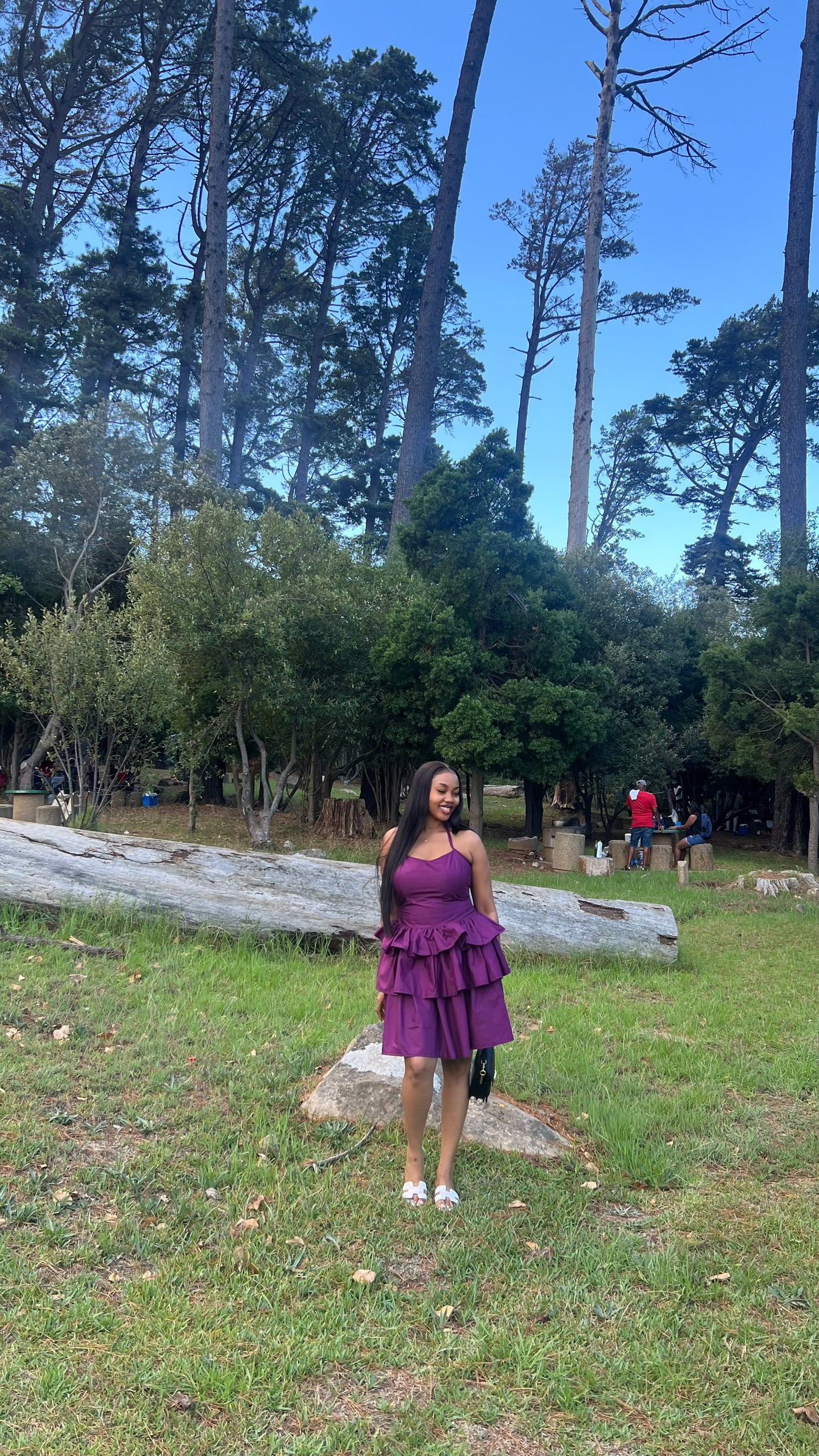PURPLE DRESS