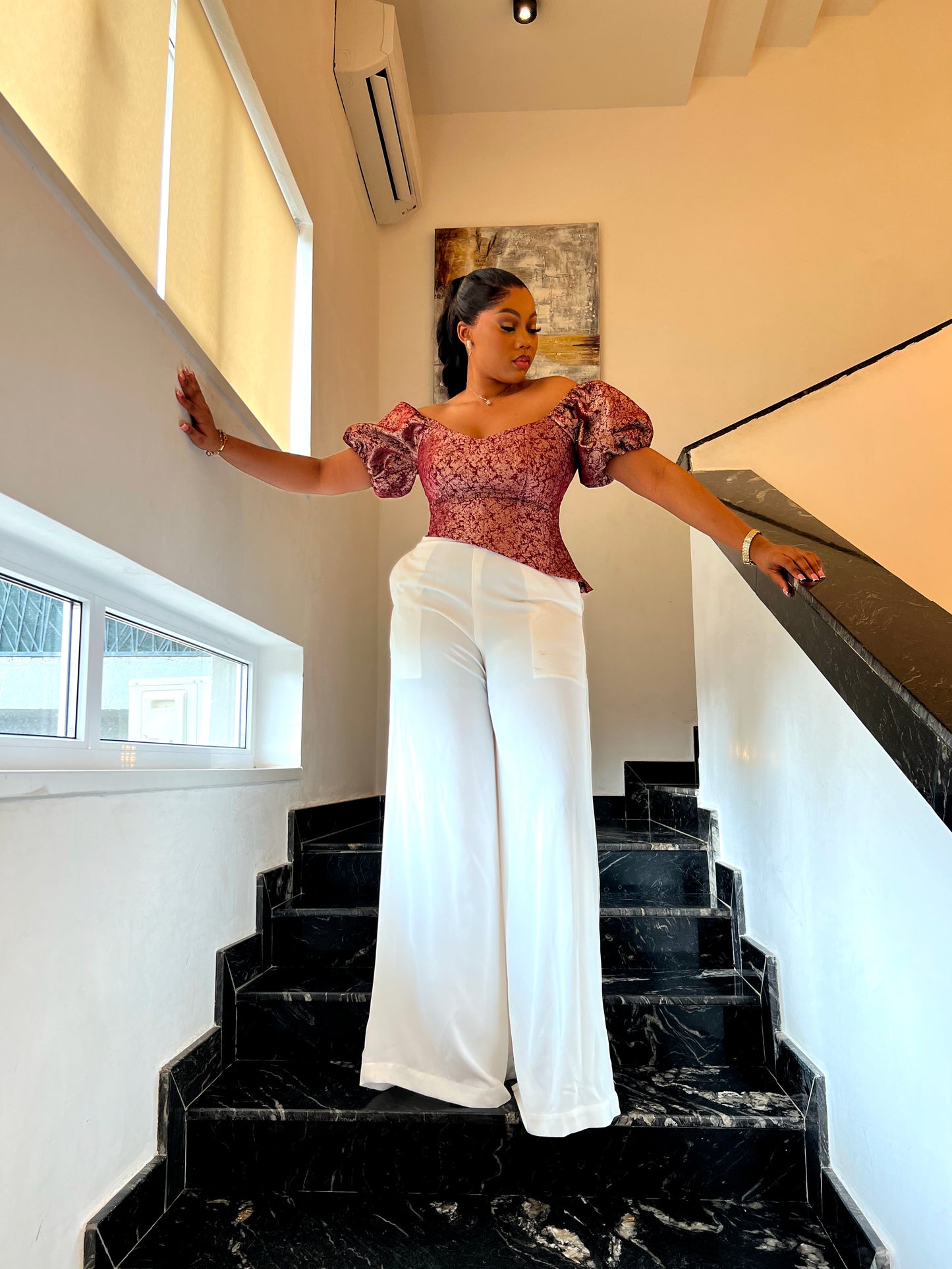 YF SLANT CORSET & PANT
